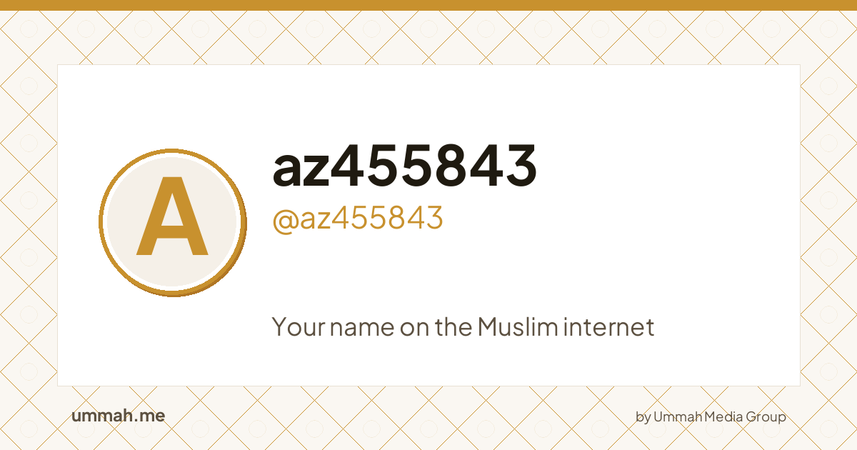 Share card preview for ummah.me/az455843